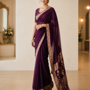 Saanvi Chiffon Saree